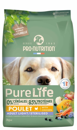 [PL08] PURE LIFE LIGHT/STERILIZED 2KG C/4