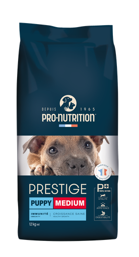 [PO03] PRESTIGE CHIEN PUPPY MEDIUM 12KG C/1