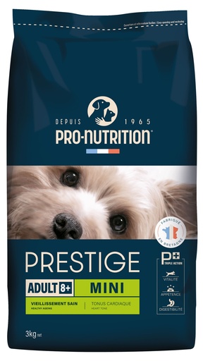 [PO14] PRESTIGE CHIEN 8+ MINI 3KG